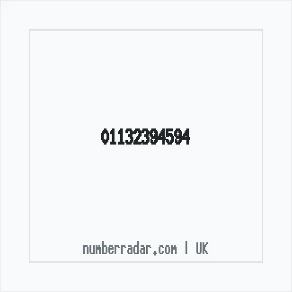 Reverse number check for +44 113 239 4594 — who called me?