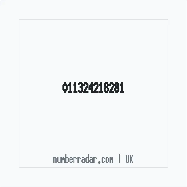 Reverse number check for +44 (1132) 421-828 — who called me?