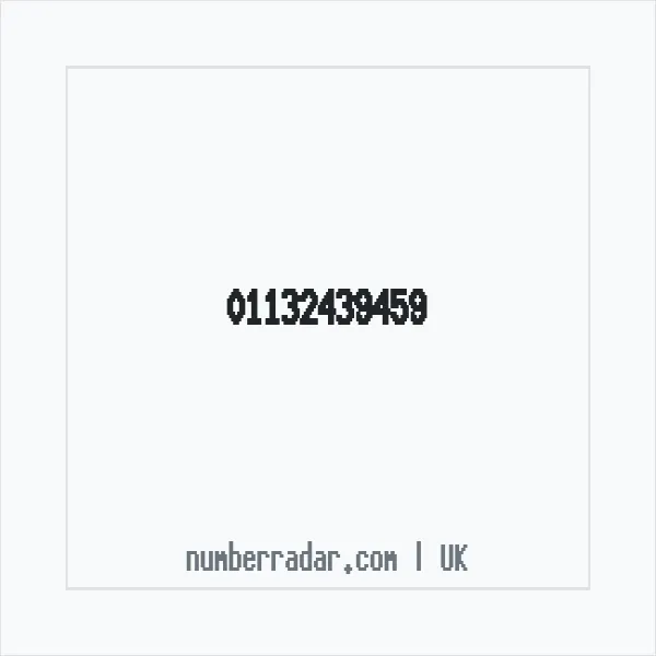 Reverse number check for +44 113 243 9459 — who called me?