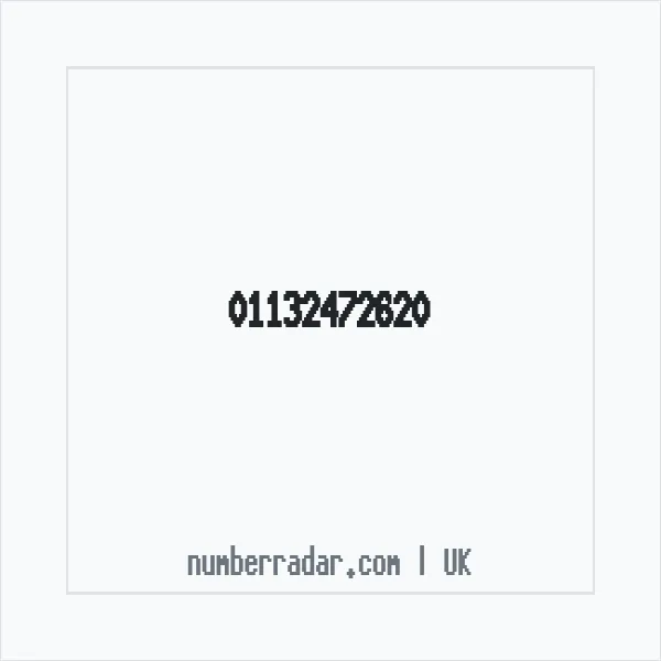 Reverse number check for +44 113 247 2620 — who called me?
