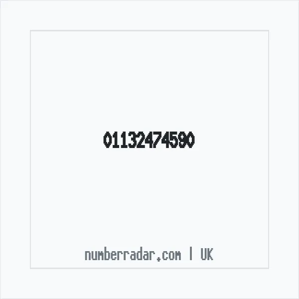 Reverse number check for +44 113 247 4590 — who called me?