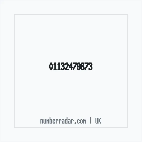 Reverse number check for +44 113 247 9673 — who called me?