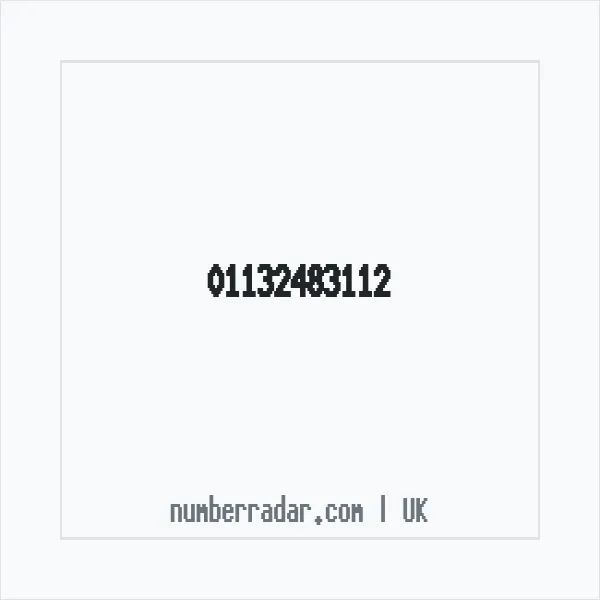 Reverse number check for +44 113 248 3112 — who called me?