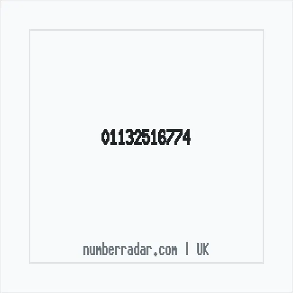 Reverse number check for +44 113 251 6774 — who called me?
