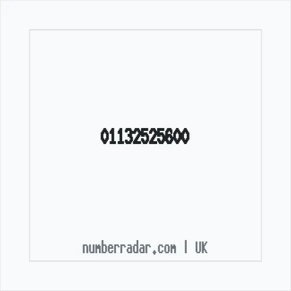 Reverse number check for +44 113 252 5600 — who called me?