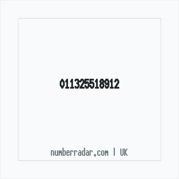 Reverse number check for +44 (1132) 551-891 — who called me?