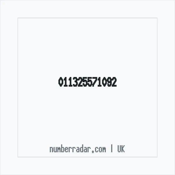 Reverse number check for +44 (1132) 557-109 — who called me?