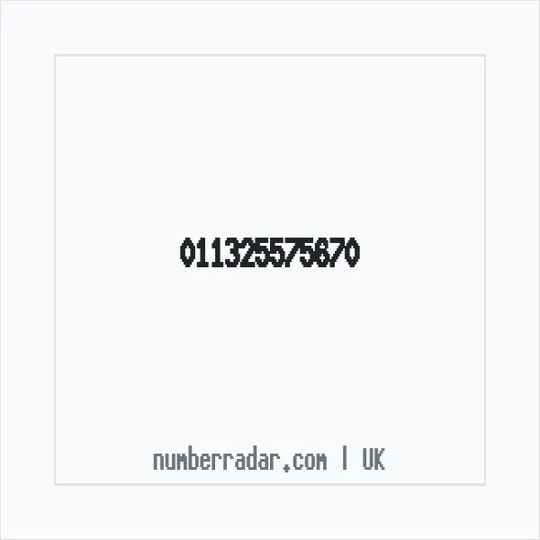 Reverse number check for +44 (1132) 557-567 — who called me?