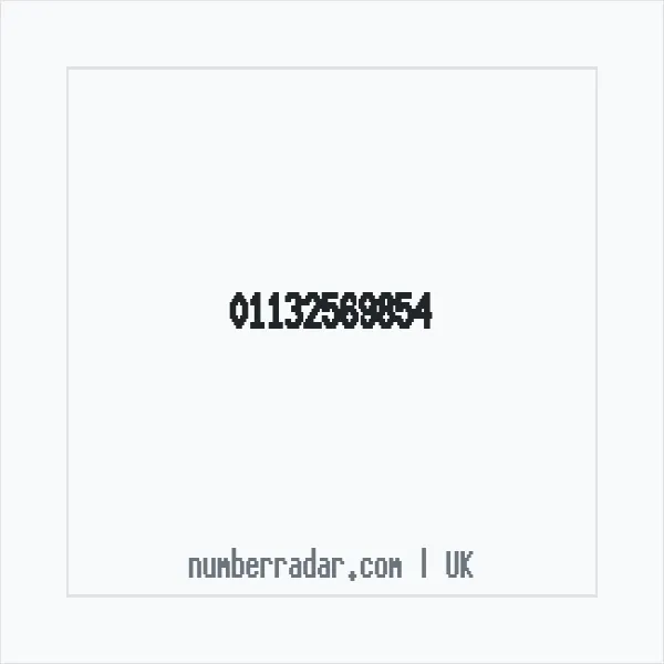 Reverse number check for +44 113 256 9854 — who called me?