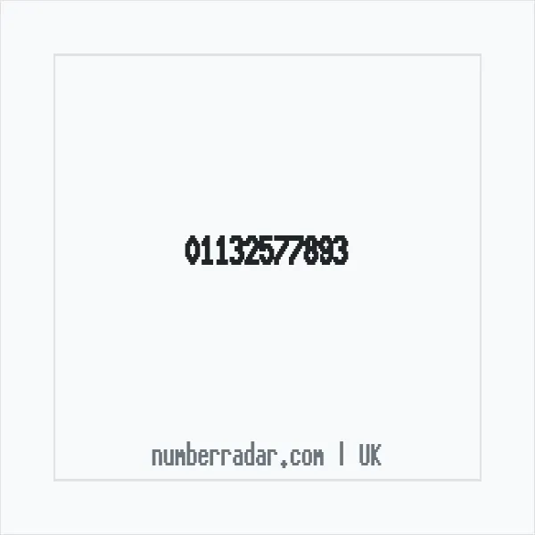 Reverse number check for +44 113 257 7893 — who called me?