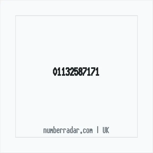 Reverse number check for +44 113 258 7171 — who called me?