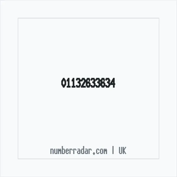 Reverse number check for +44 113 263 3634 — who called me?