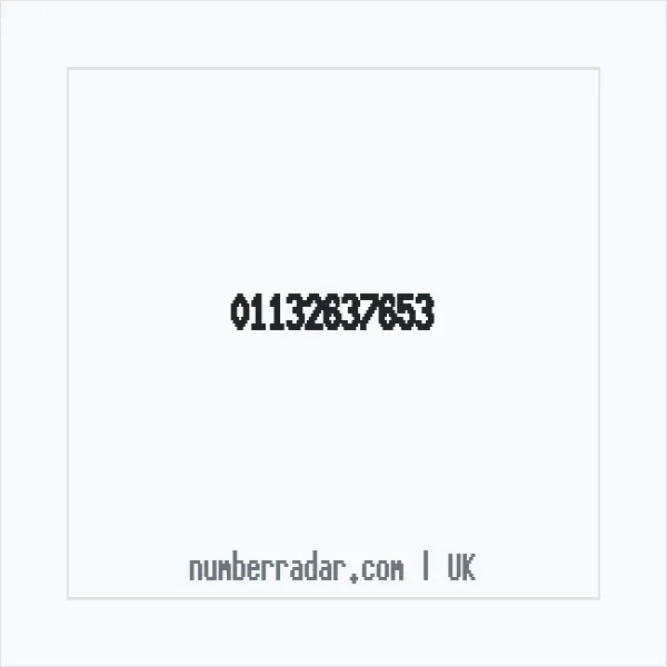 Reverse number check for +44 113 263 7653 — who called me?