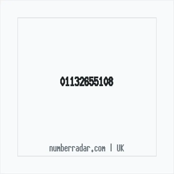 Reverse number check for +44 113 265 5108 — who called me?