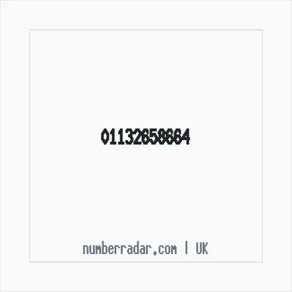 Reverse number check for +44 113 265 8664 — who called me?