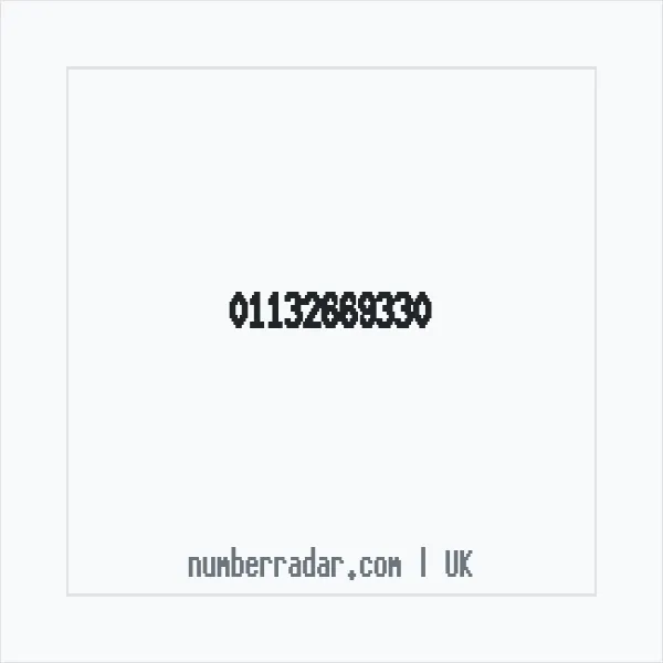 Reverse number check for +44 113 266 9330 — who called me?