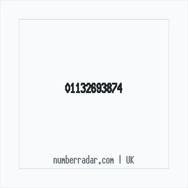 Reverse number check for +44 113 269 3874 — who called me?
