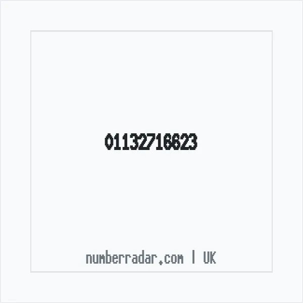 Reverse number check for +44 113 271 6623 — who called me?
