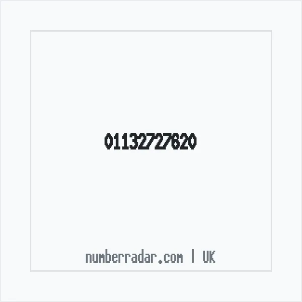 Reverse number check for +44 113 272 7620 — who called me?