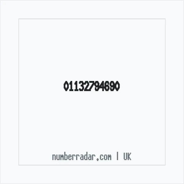 Reverse number check for +44 113 279 4690 — who called me?