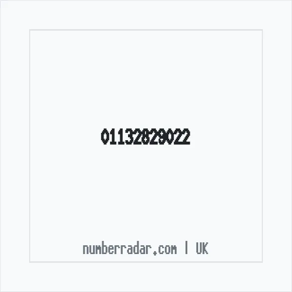 Reverse number check for +44 113 282 9022 — who called me?