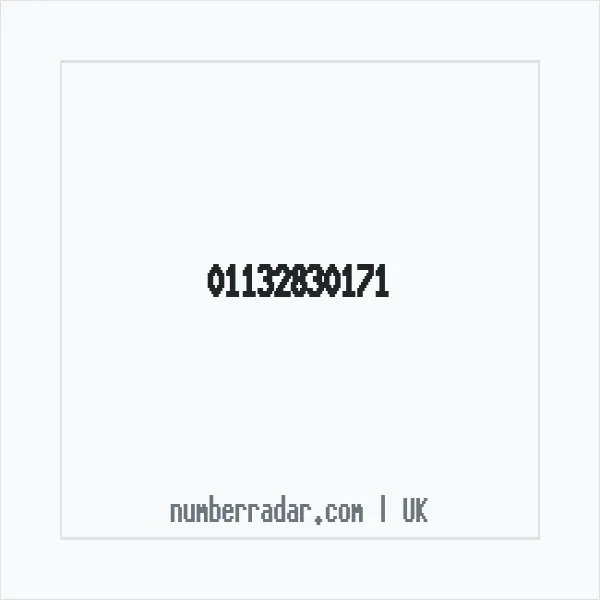 Reverse number check for +44 113 283 0171 — who called me?