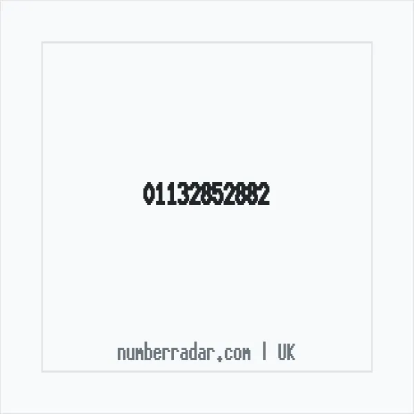 Reverse number check for +44 113 285 2882 — who called me?
