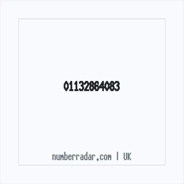 Reverse number check for +44 113 286 4083 — who called me?