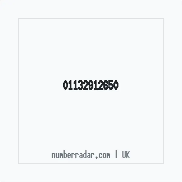 Reverse number check for +44 113 291 2650 — who called me?