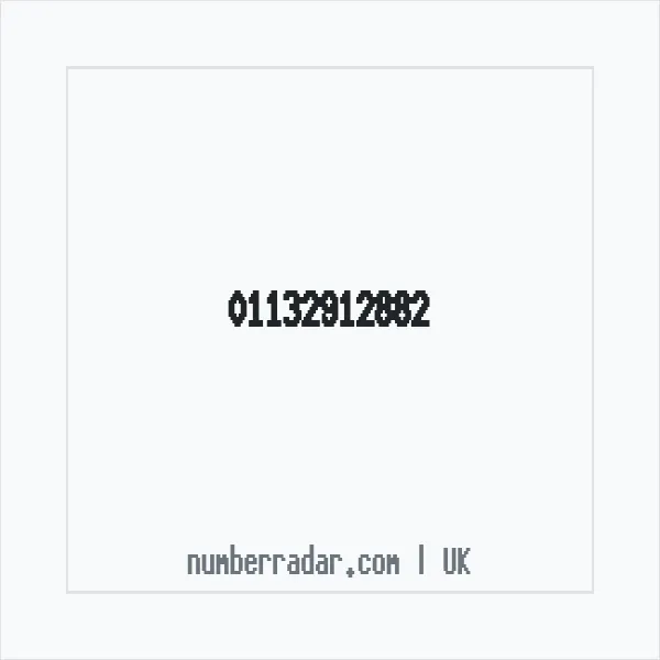 Reverse number check for +44 113 291 2882 — who called me?
