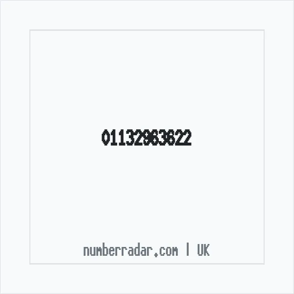 Reverse number check for +44 113 296 3622 — who called me?