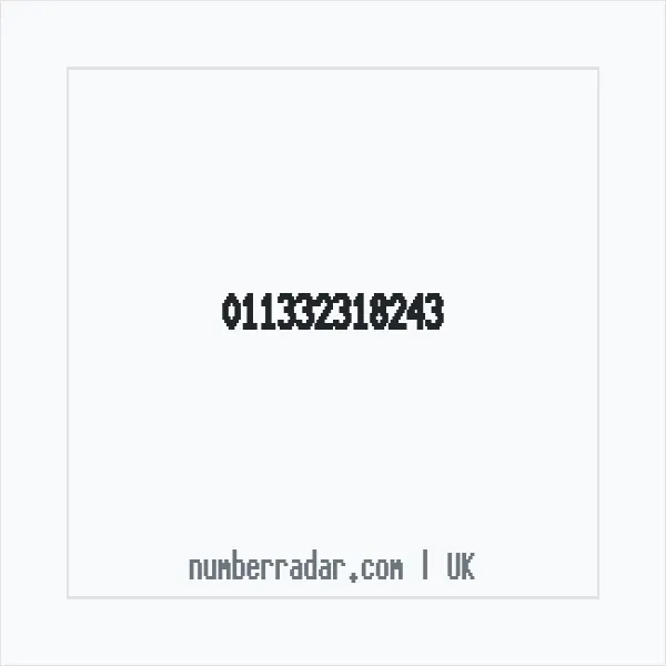 Reverse number check for +44 (1133) 231-824 — who called me?