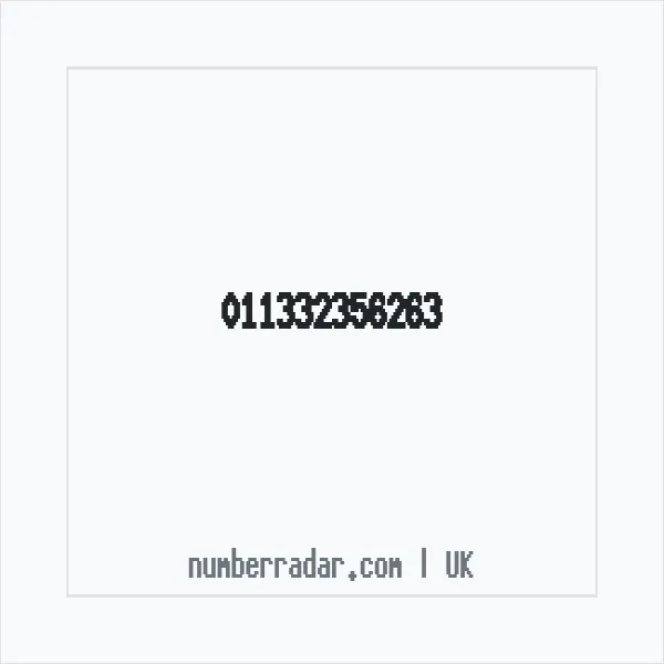 Reverse number check for +44 (1133) 235-626 — who called me?