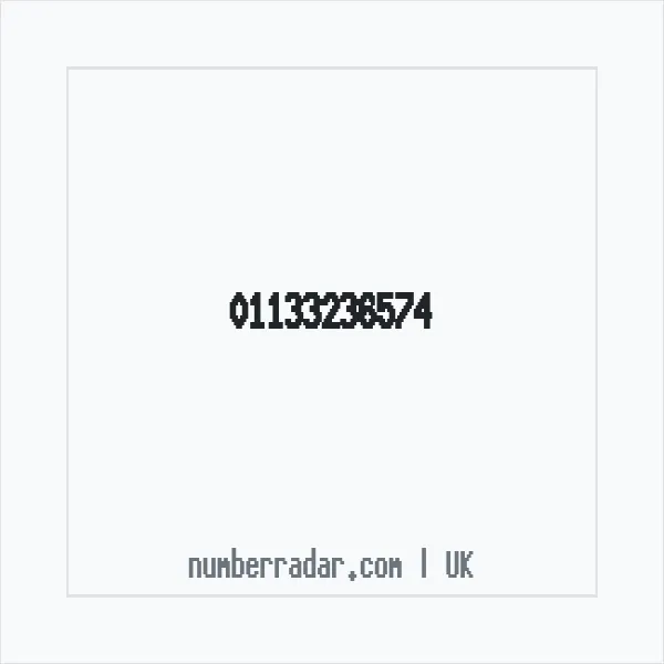 Reverse number check for +44 113 323 6574 — who called me?