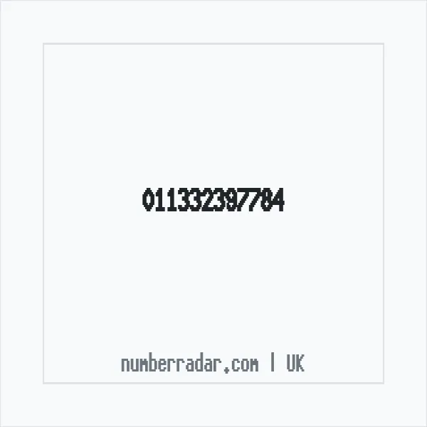 Reverse number check for +44 (1133) 239-778 — who called me?