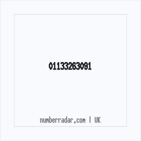 Reverse number check for +44 113 326 3091 — who called me?