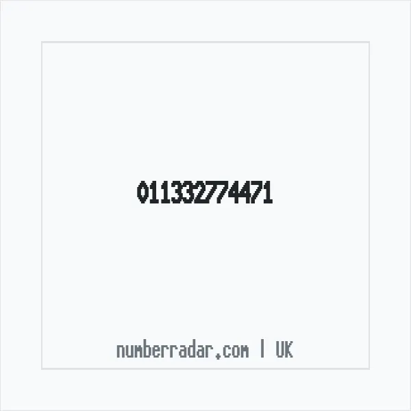Reverse number check for +44 (1133) 277-447 — who called me?