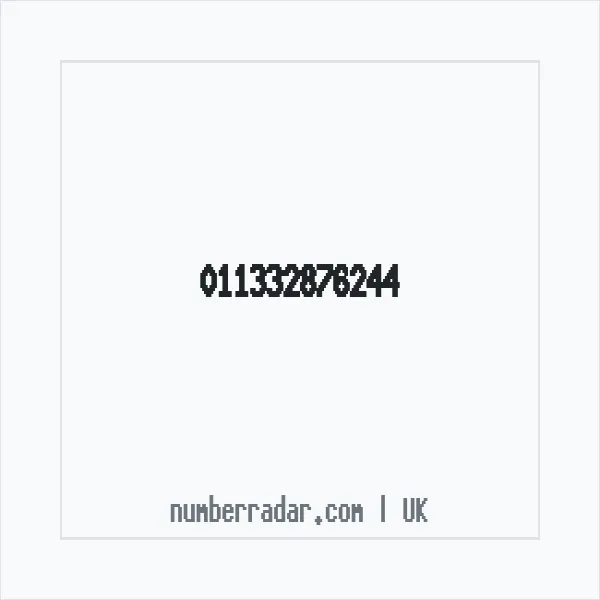 Reverse number check for +44 (1133) 287-624 — who called me?