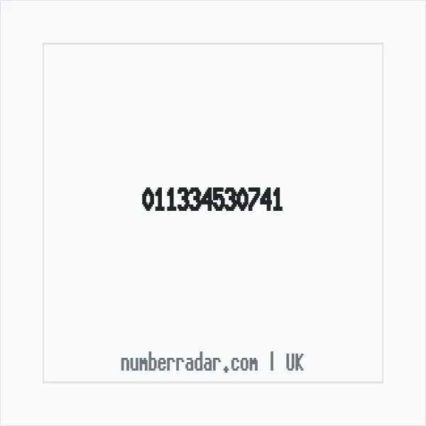Reverse number check for +44 (1133) 453-074 — who called me?