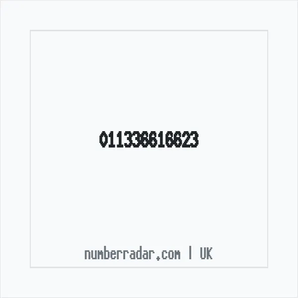 Reverse number check for +44 (1133) 661-662 — who called me?
