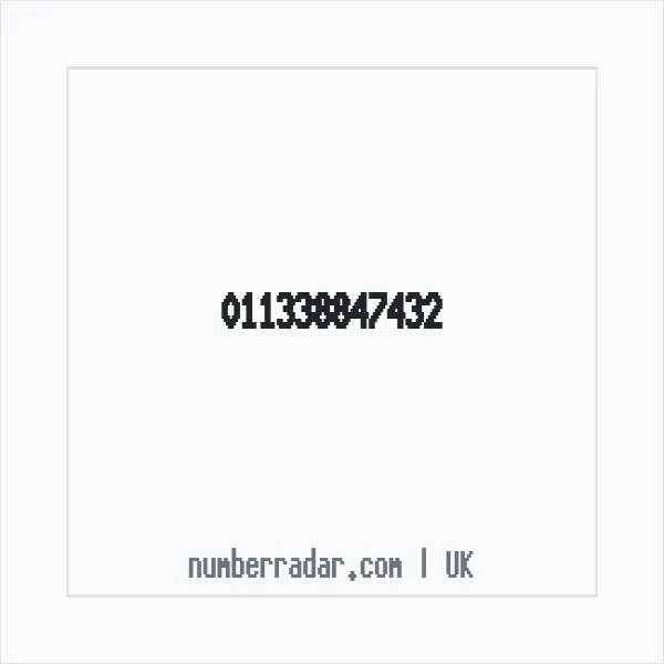 Reverse number check for +44 (1133) 884-743 — who called me?