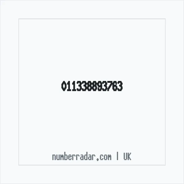 Reverse number check for +44 (1133) 889-376 — who called me?