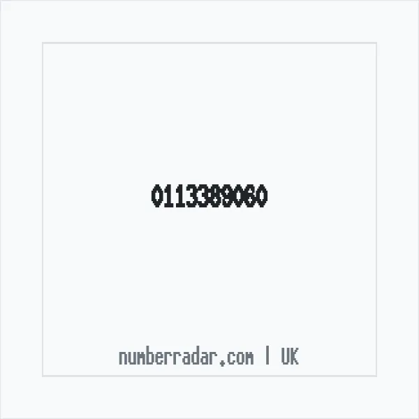 Reverse number check for +44 113389060 — who called me?