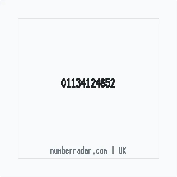Reverse number check for +44 113 412 4652 — who called me?