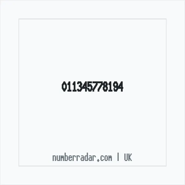 Reverse number check for +44 (1134) 577-819 — who called me?