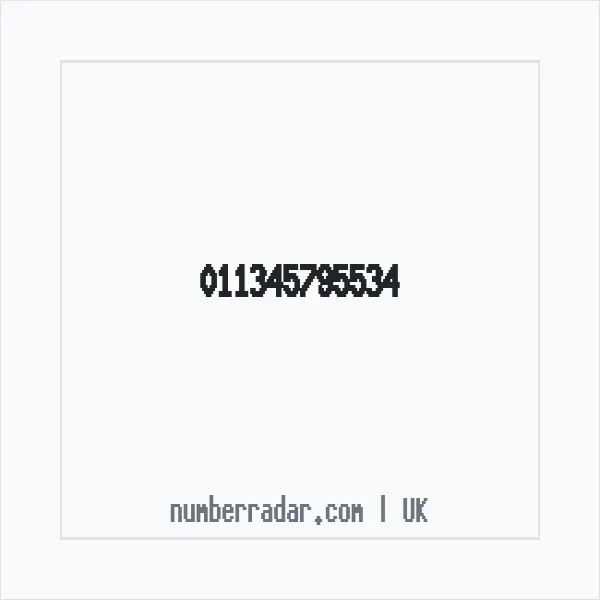 Reverse number check for +44 (1134) 579-553 — who called me?