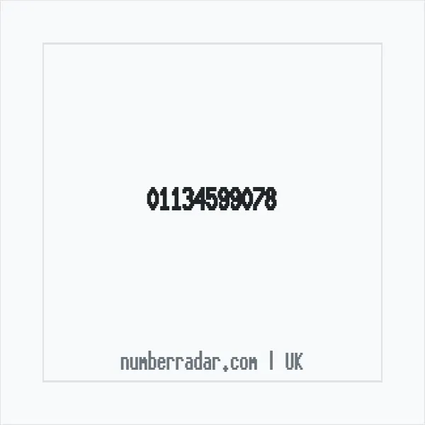 Reverse number check for +44 113 459 9078 — who called me?
