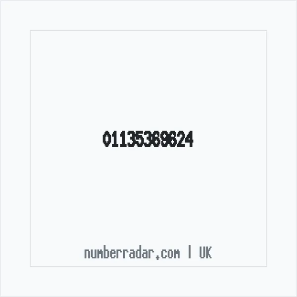 Reverse number check for +44 113 536 9624 — who called me?