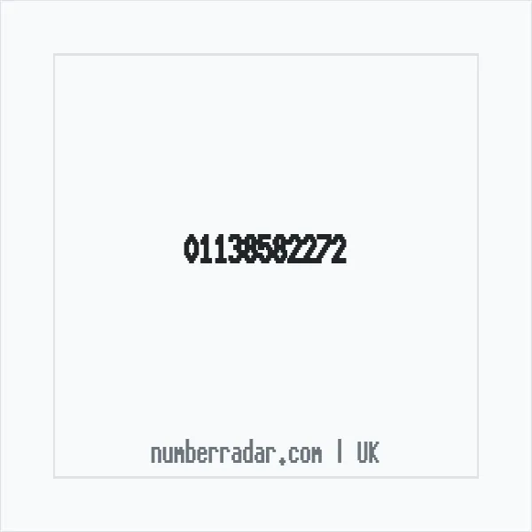 Reverse number check for +44 113 858 2272 — who called me?