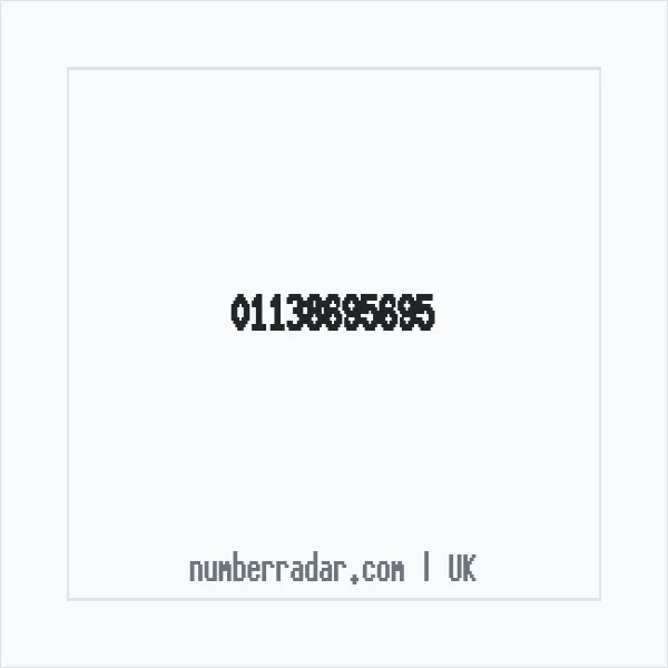 Reverse number check for +44 113 869 5695 — who called me?